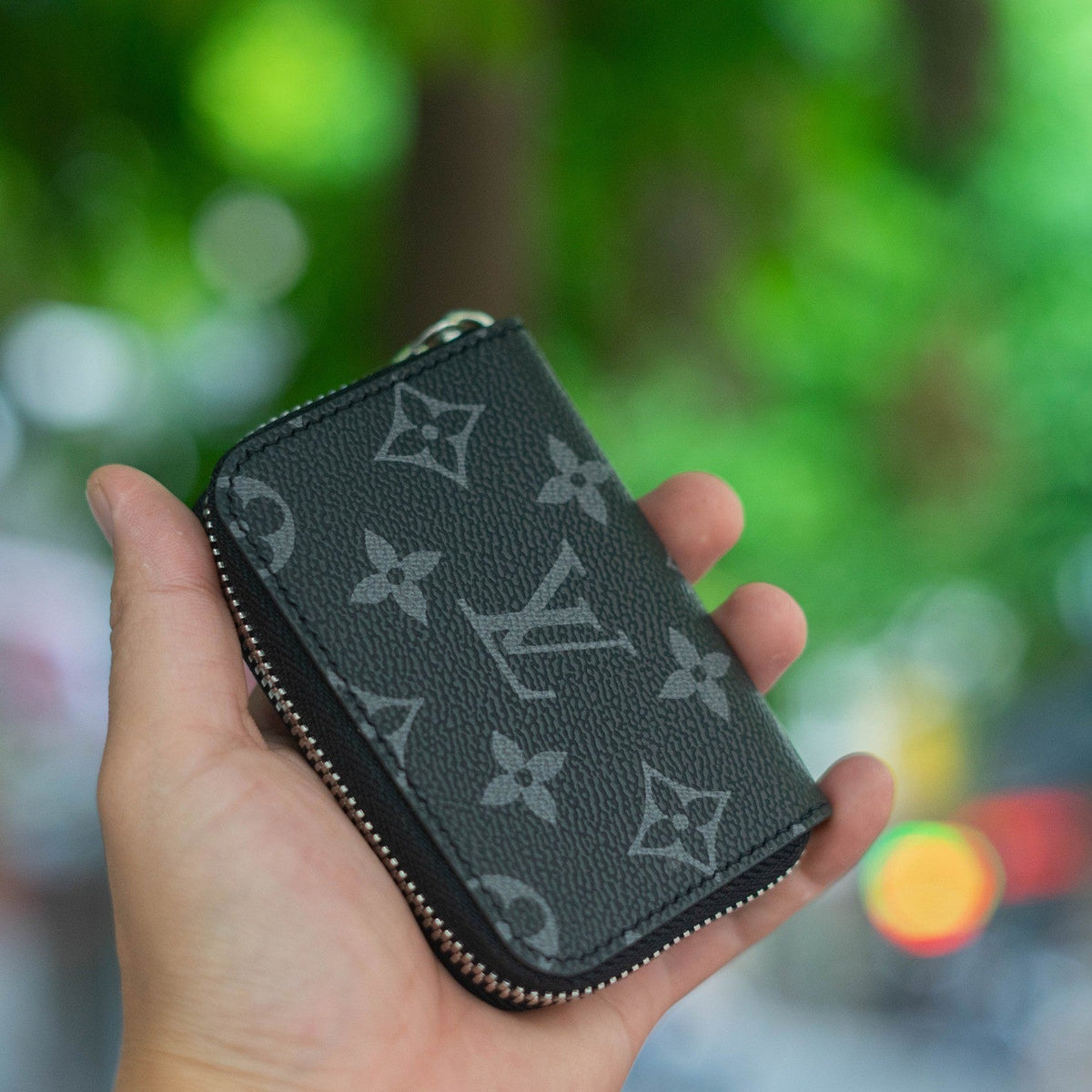Recycled Louis Vuitton Wallet – Upcycled Luxury Card Holder 2
