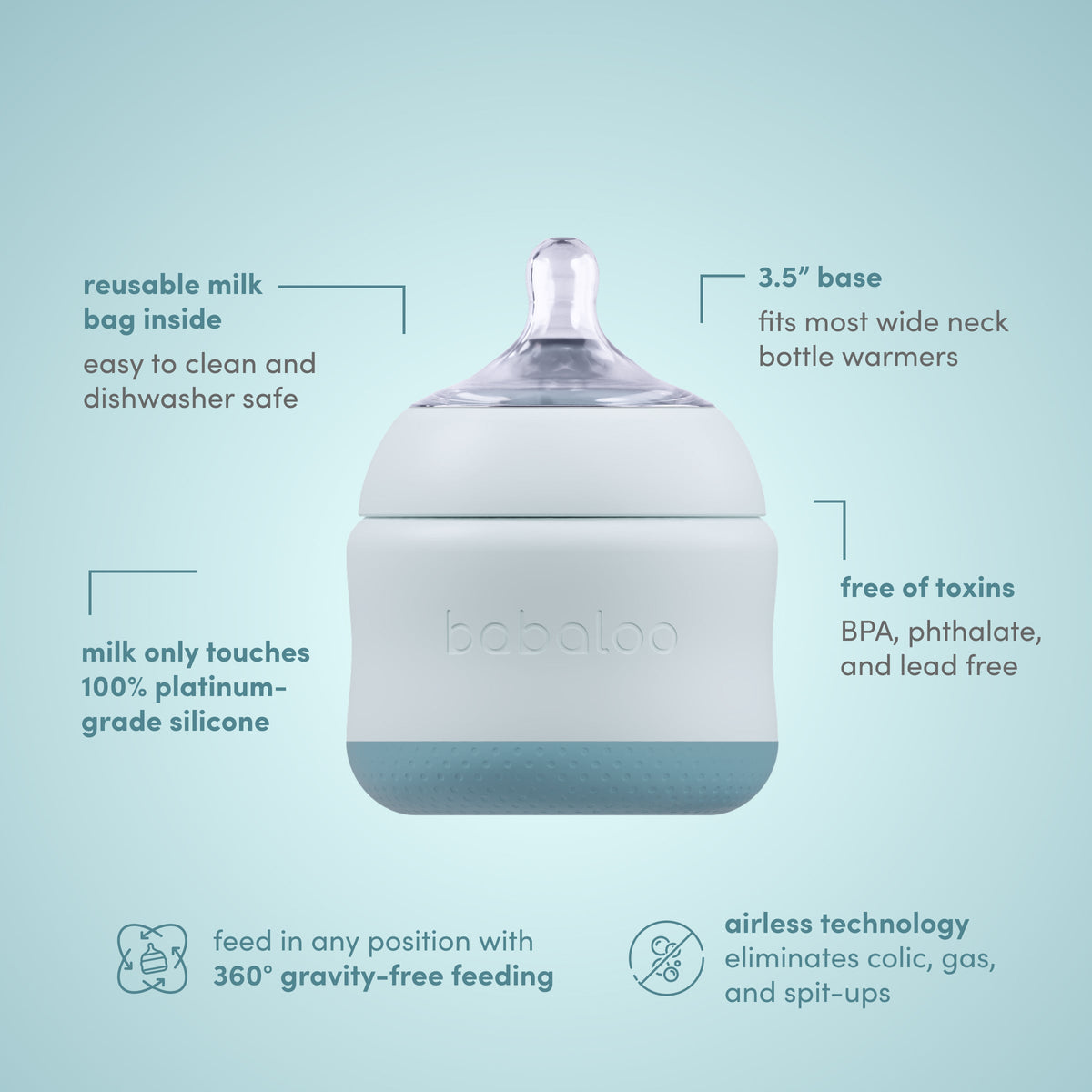 babaloo bottle set of 3