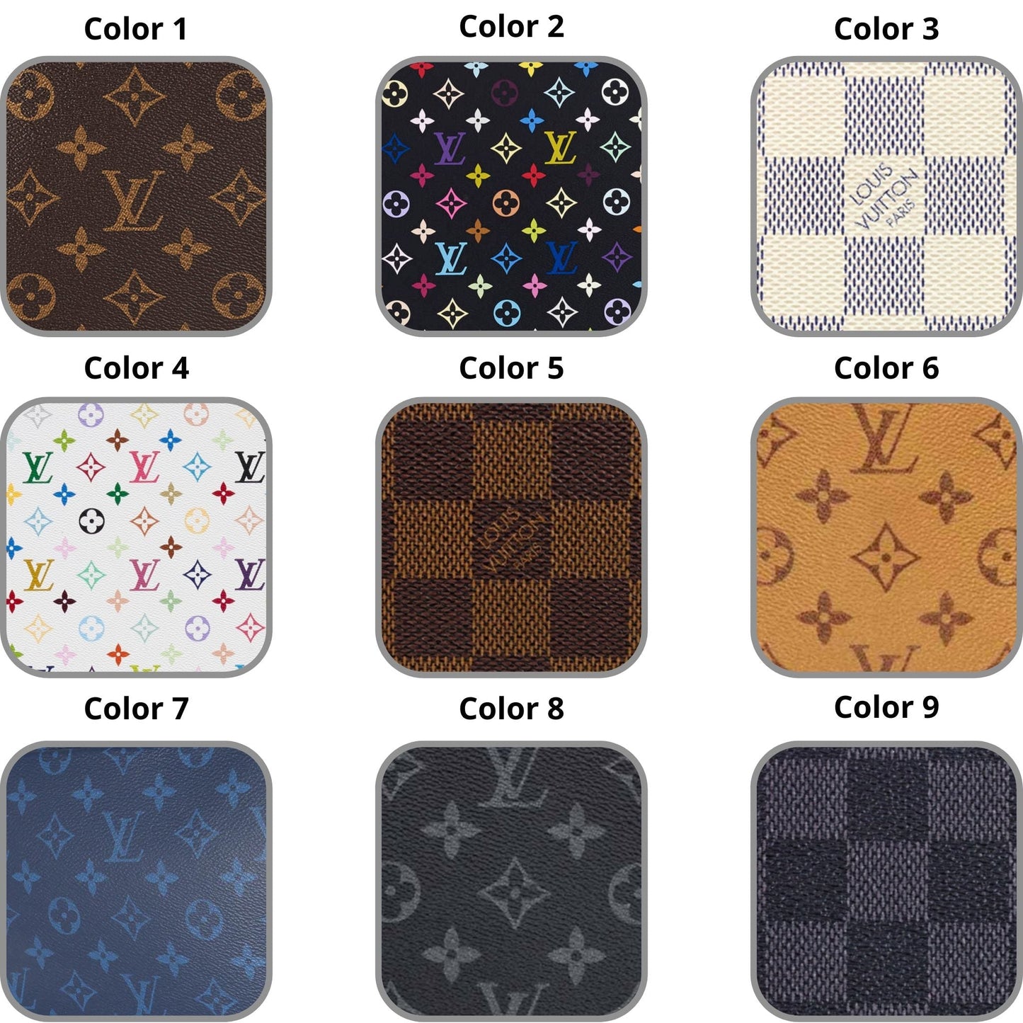 Recycled Louis Vuitton Wallet – Upcycled Luxury Card Holder 1