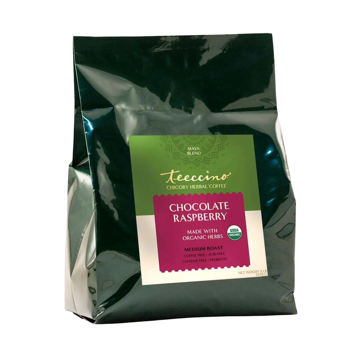 Chocolate Raspberry Chicory Herbal Coffee