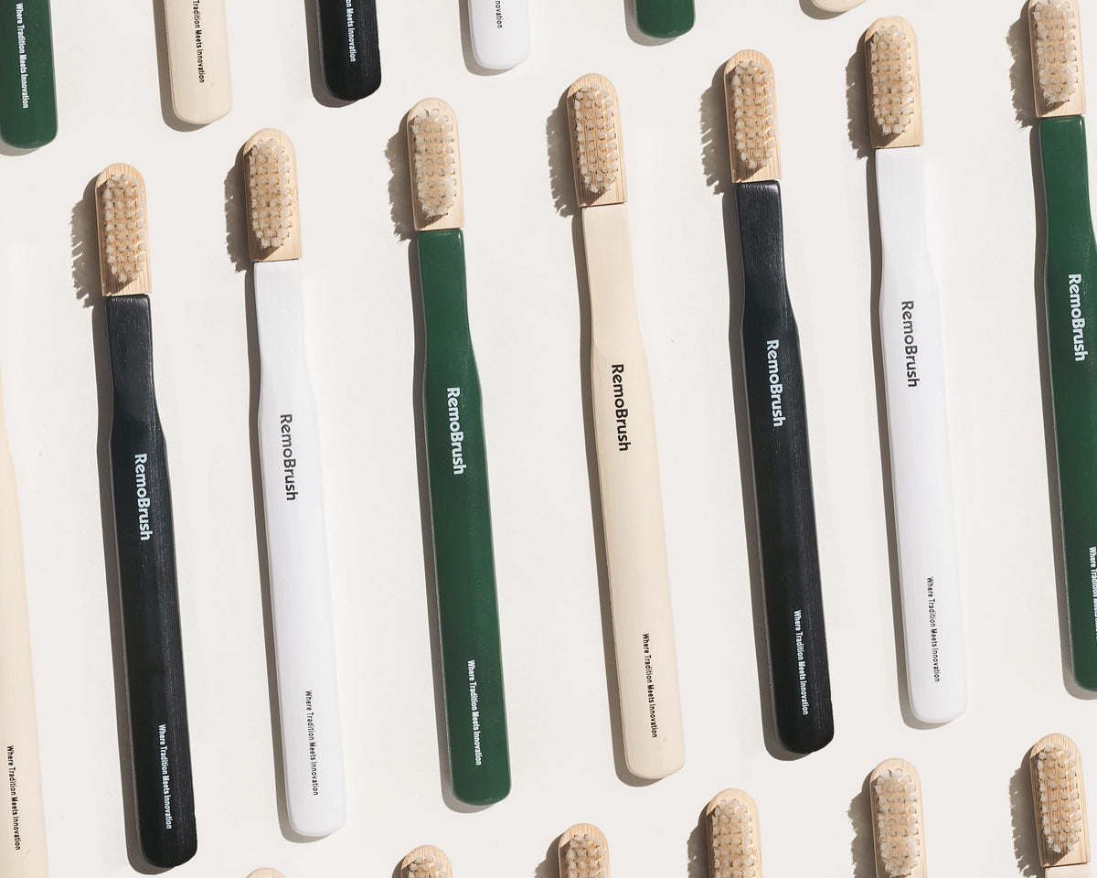 RemoBrush- Miswak-Infused Bamboo Toothbrush