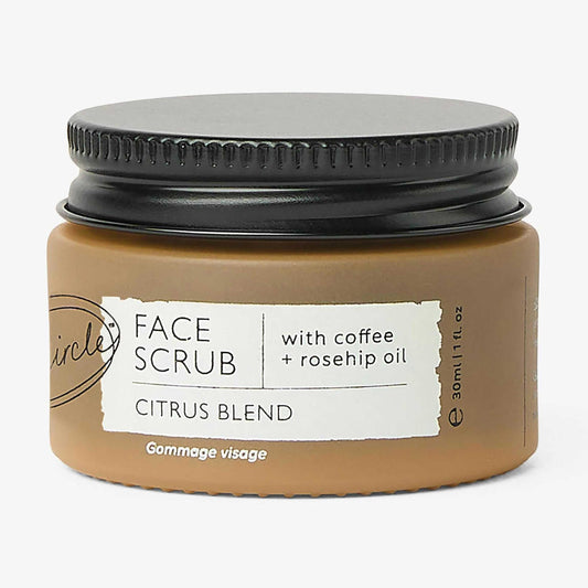 Natural Face Scrub – Citrus Blend – Travel Size