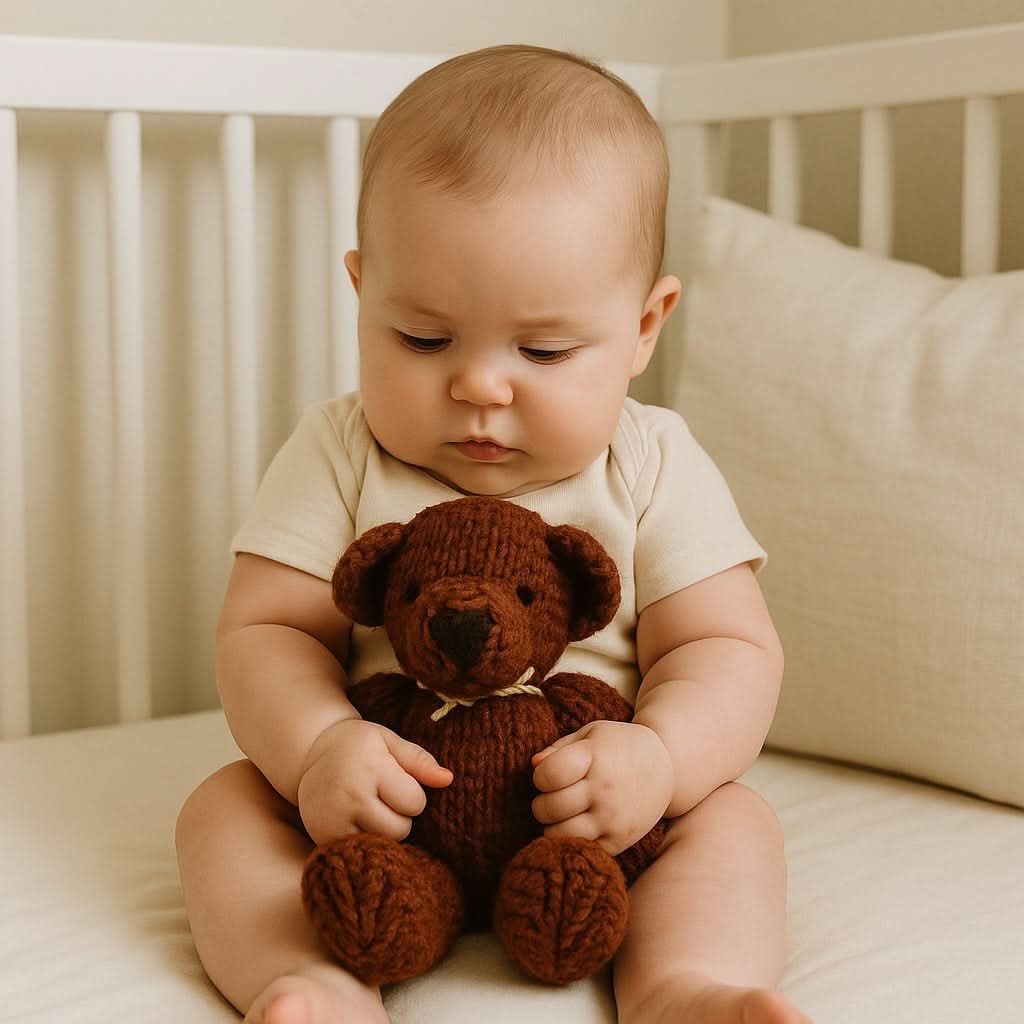 Wool Knit Buddy  | Bree the Brown Bear