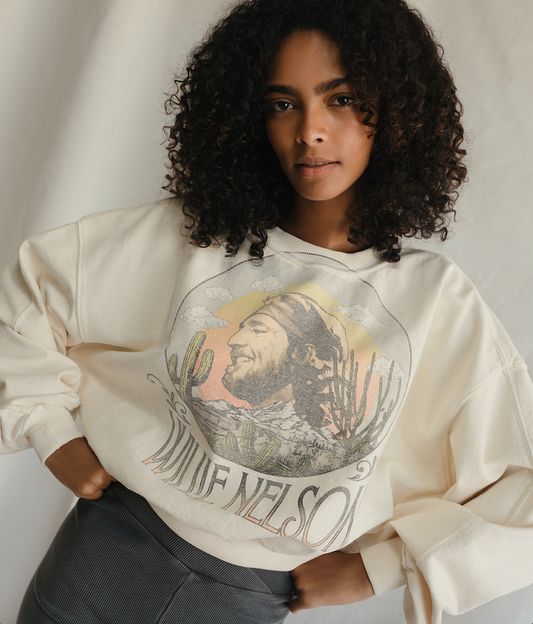 Willie Nelson Riders In The Sky Sweatshirt