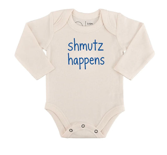long sleeve graphic bodysuit | schmutz happens